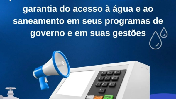 Acesso à água: Ondas lança carta compromisso para os futuros prefeitos